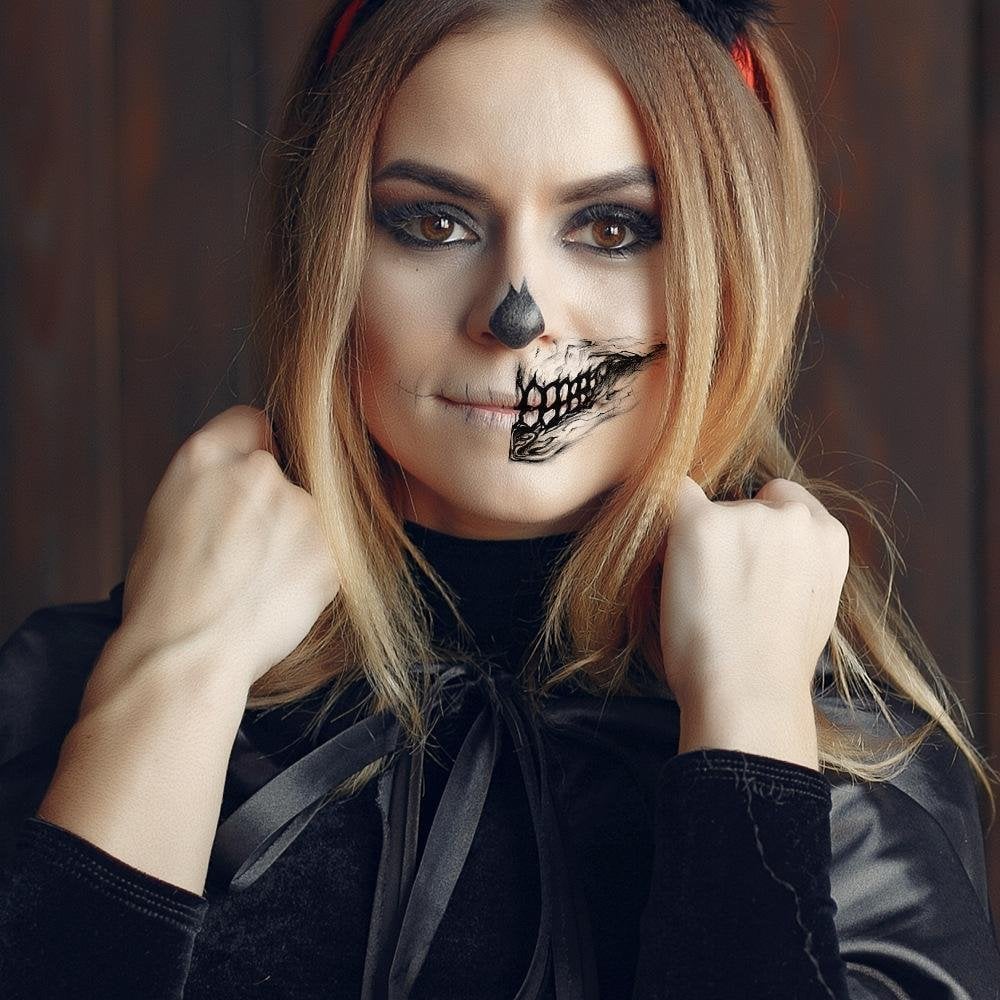 😈Halloween Prank Makeup Temporary Tattoo