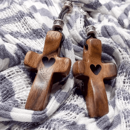 ✝️100% Handmade Wooden Cross My Heart