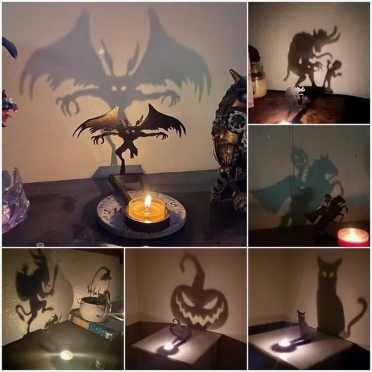 👻Halloween 11 Devil's Shadow Candelabra
