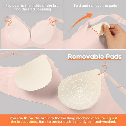 Summer Mega Sale 49% OFF💖Seamless Scalloped Push-Up Bra