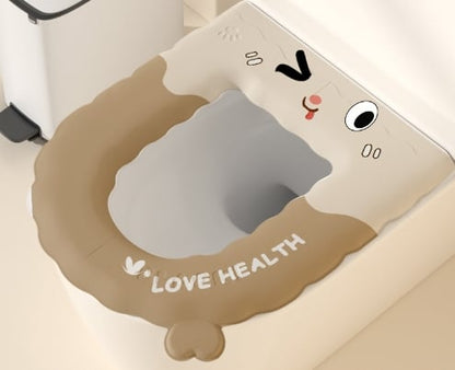 Waterproof toilet seat cushion