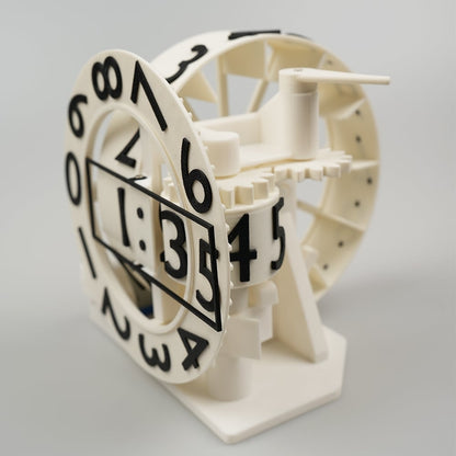 🕰️ 3D Printed Three-Axis Electric Clock: The Perfect Fusion of Precise Timekeeping and Artistic Aesthetics ✨