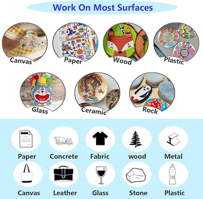 Paint By Numbers - Colorful Giraffe