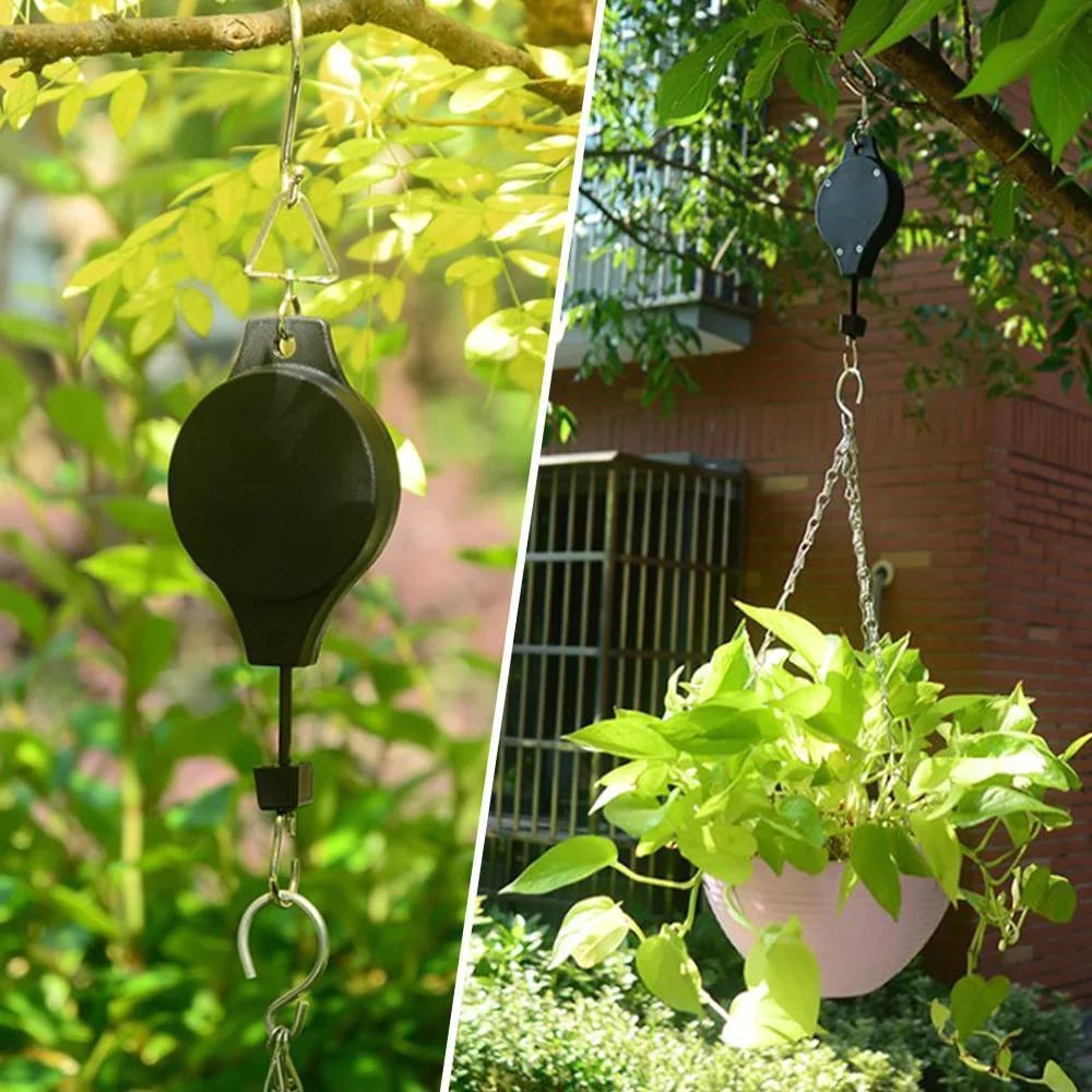 💥Blowout Sale 49% OFF🌳Plant Pulley Set For Garden Baskets Pots, Birds Feeder