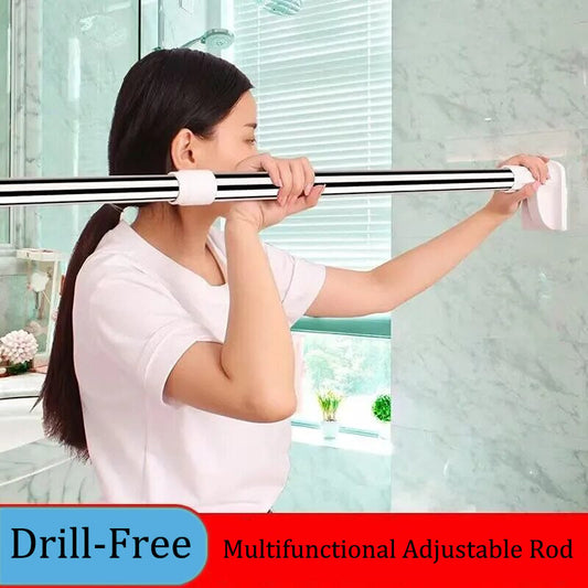 🔥49% OFF SALE - Drill-Free Adjustable Rod