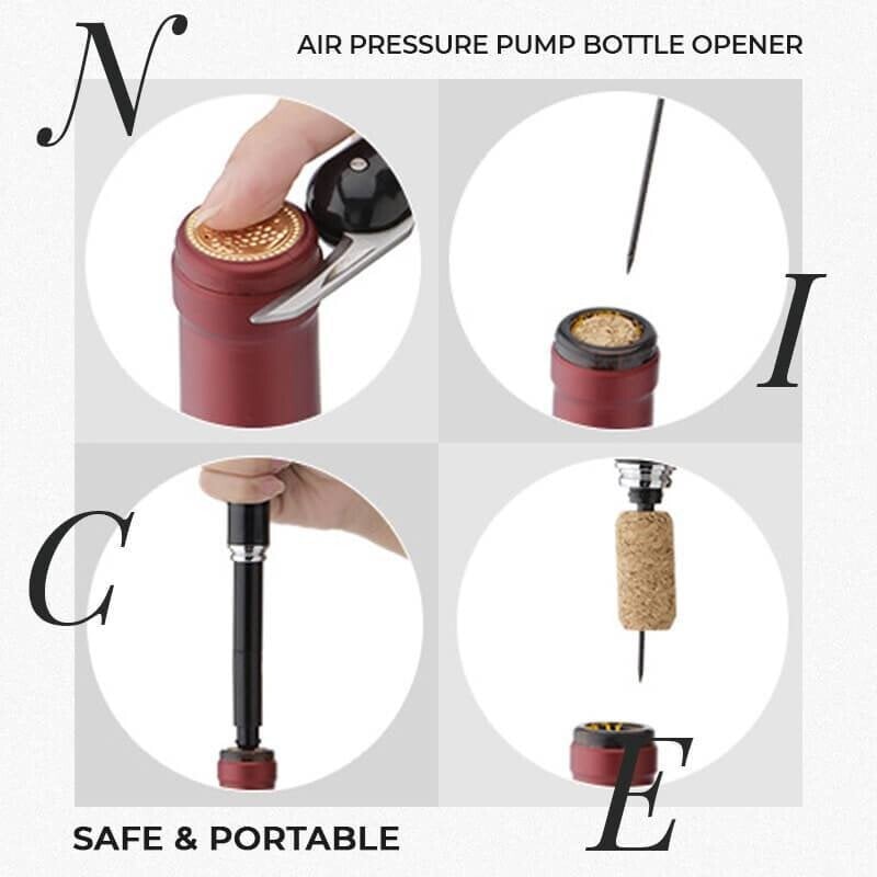 🎁Hot Sale🎄- Air Pressure Pump Bottle Opener