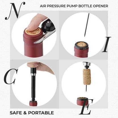 🎁Hot Sale🎄- Air Pressure Pump Bottle Opener