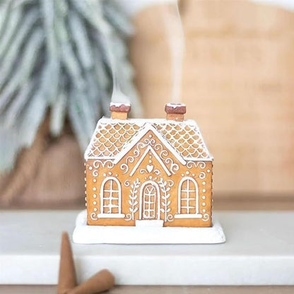 🔥HOT SALE 49% OFF🔥Gingerbread House Incense Cone Burner