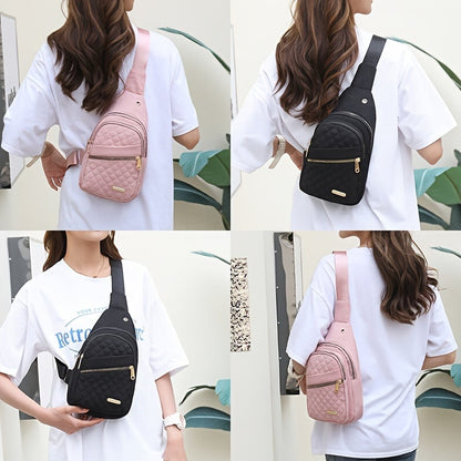 🔥Last Day Sale 49% OFF🏆️Anti-Theft Embroidery Solid Color Crossbody Bag for Daily Travel