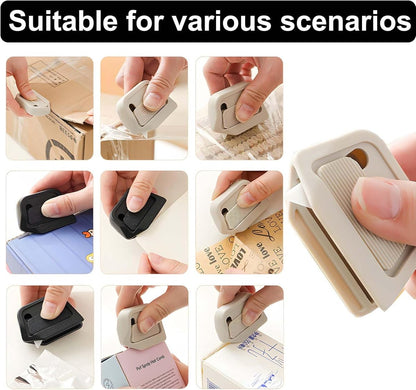 🧲 Magnetic Retractable Box Cutter - 🔒 Safety Lock Utility Knife with Built-in Magnet for Easy Storage & Quick Access