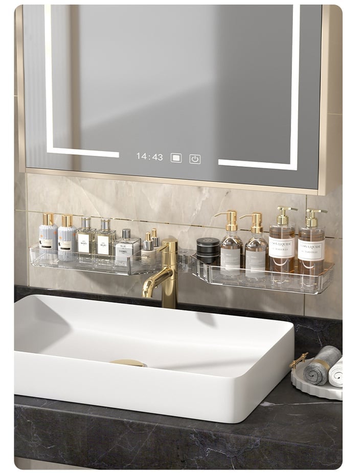 🔥Last Day Promotion - 49% OFF🔥2023 New Hole-Free Large-Capacity Wall-Mounted Corner Shelf