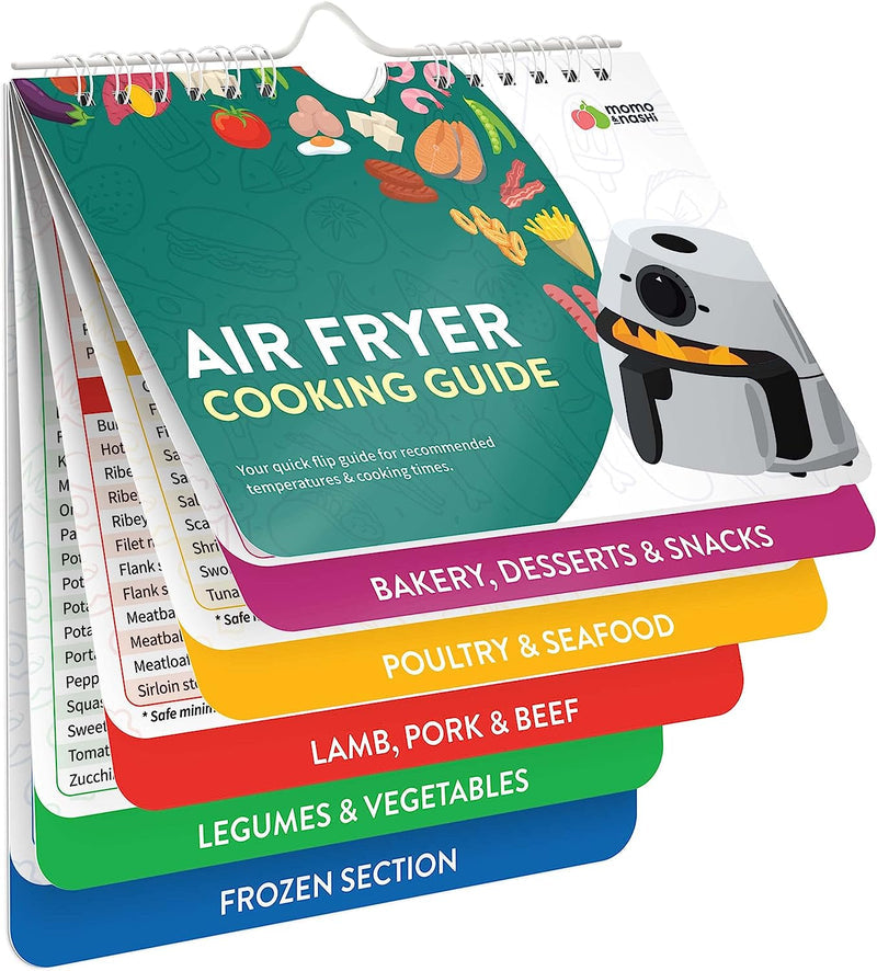 Master Air Frying with our Air Fryer Cheat Sheet Magnets - Your Ultimate Cooking Guide!