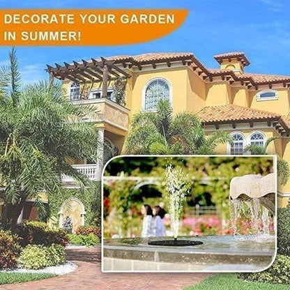 Solar-Powered Fountain Kit