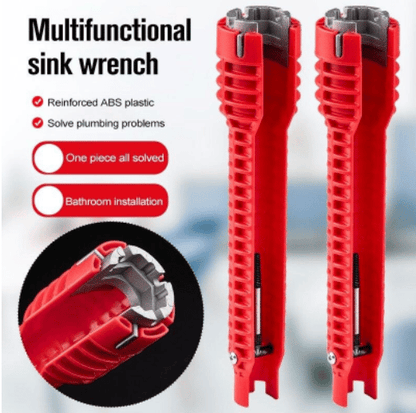 8-in-1 Sink Wrench!