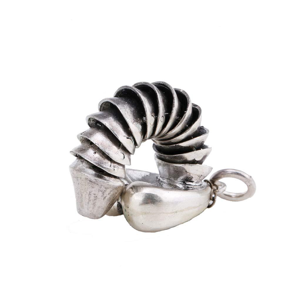 925 Sterling Silver Penis Pendant Pullable Penis Pendant, Hanging Male Sex Organ Pendant, Fun Gift