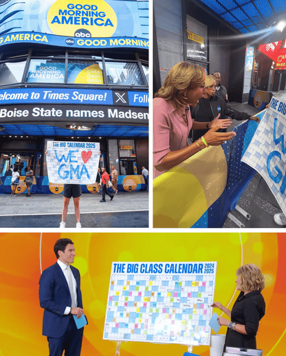 🎁Last Day Promotion 49% OFF🔥The Big Class Calendar 2025 | Dry Erase