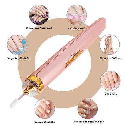 🔥GLAMICS ELECTRIC PROFESSIONAL MANICURE NAIL MACHINE SET💅