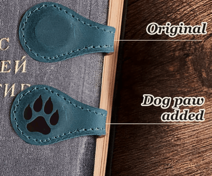 🔥Magnetic Leather Bookmark