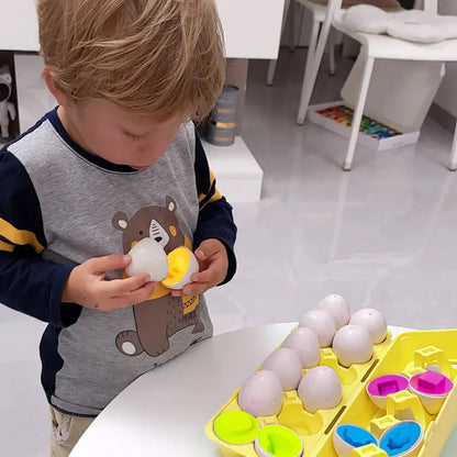 Montessori Geometric Eggs