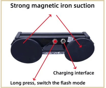 🚘Car Strong Magnetic Flash Light⚡️