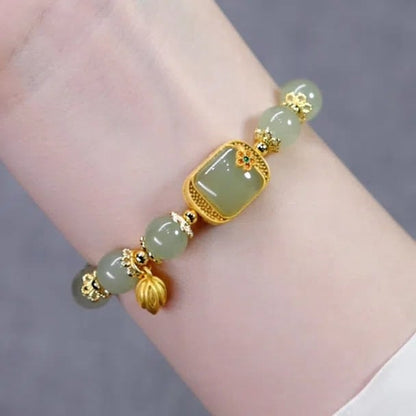 ⚡Last Day Promotion 49% OFF 💞--HETIAN JADE LUCKY BRACELET