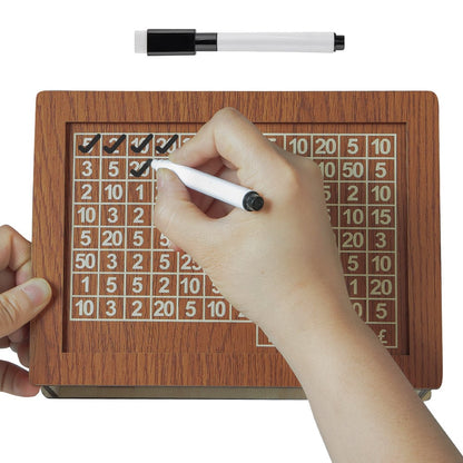 🎁Last Day Sale 49% OFF🎁🎅Cash Vault Wooden Savings Box