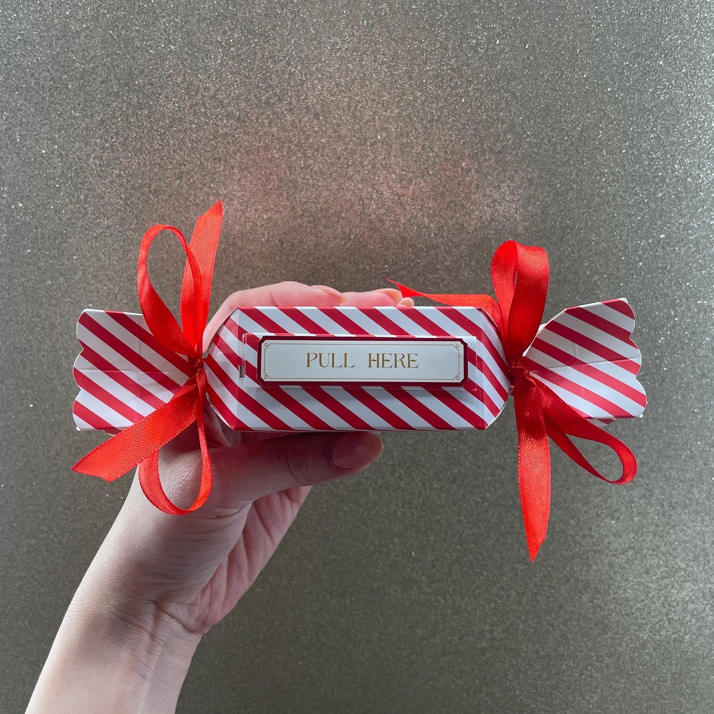 Christmas Surprise Money Pull Pouch