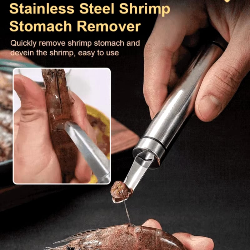🔥2025 New Arrival🔥Longan Corer Shrimp Line Knife Cherry Core Remover Stainless Steel Fish Maw Cutter Tool