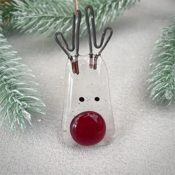 🎄✨Glass Christmas Tree Decoration