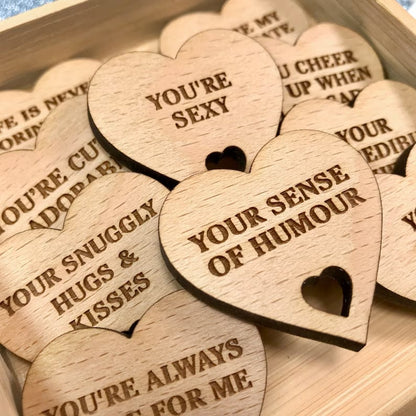 💝Valentine's Gift!🎁10 Reasons Why I Love You Wooden Box
