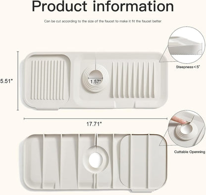 🔥Sink Splash Guards with Beveled Angles