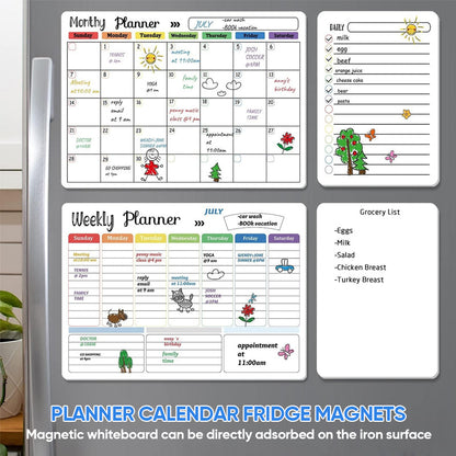 Magnetic Erasable Calendar Set