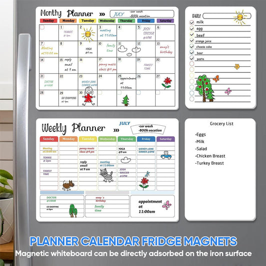Magnetic Erasable Calendar Set