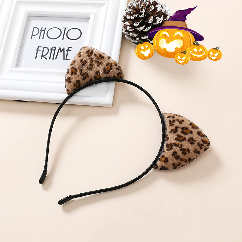Leopard Cat Ears Headband