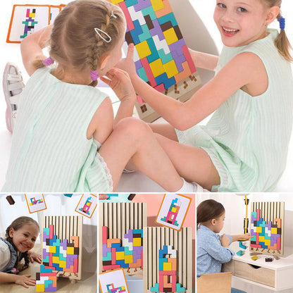 Wooden Stacking Puzzle Toy