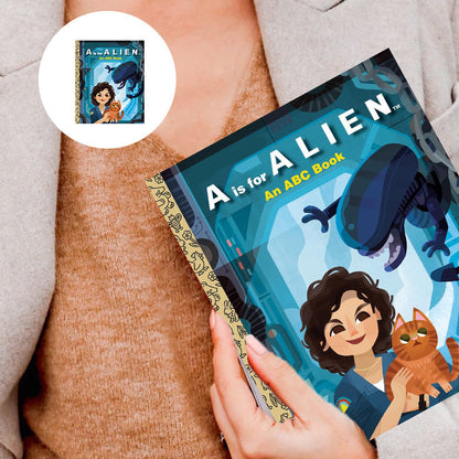 A Is for Alien: An ABC Book (20th Century Studios) (Little Golden Book)