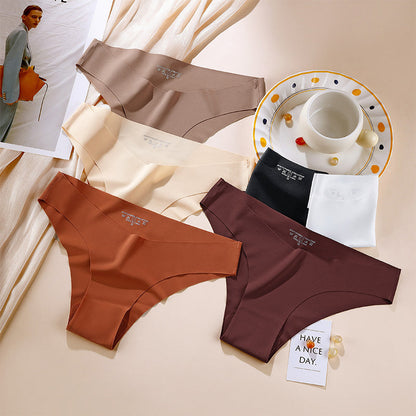 Seamless Ice Silk Thong