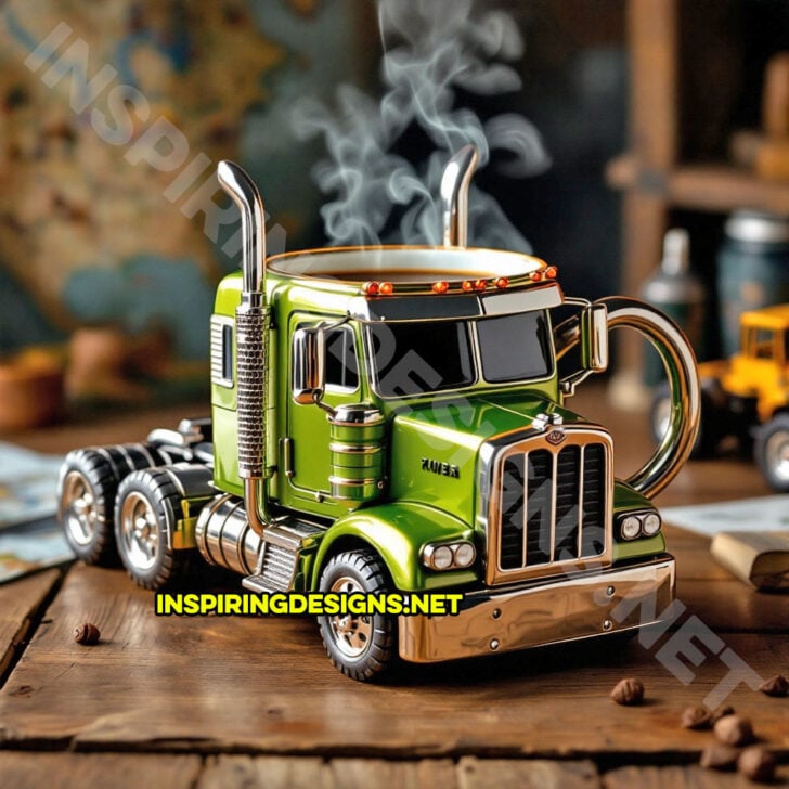 🔥Last 4 hours Sale: Save $30 -Handcrafted Truck Coffee mug