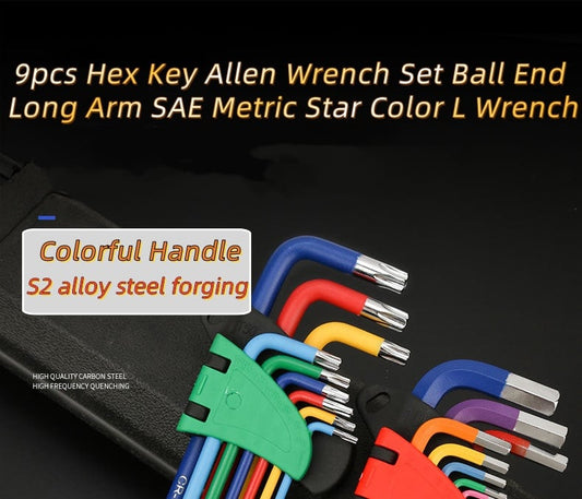 🔥Last Day Promotion 49% OFF-Toolant Allen Wrench Allen Key Metric&SAE Set