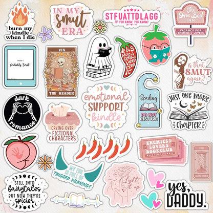 💥120 PCS Book Stickers for Kindle