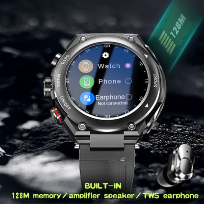 T92pro Smart Watch with Wireless Headphones Activity Bracelet 2 in 1 Headphones BT MP3 Music