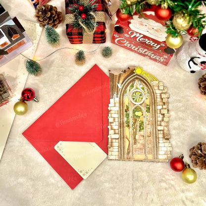 🎄🎅Early Christmas Promotion - 49% OFF🎄Handcrafted 3D Nativity Scene Christmas Scene Greeting Card