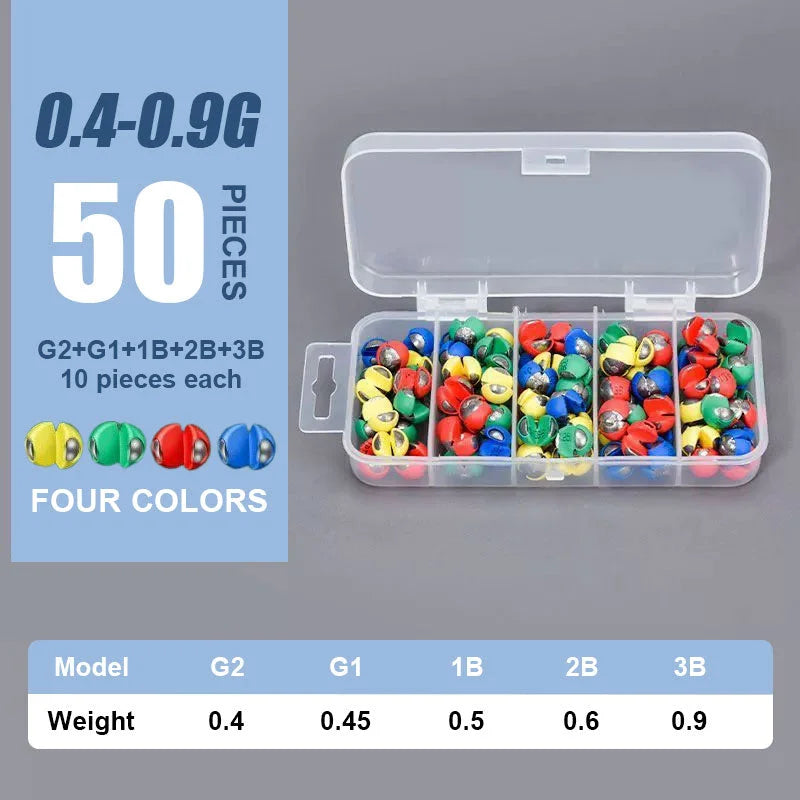 Rubber Coated Lead Clamp（50PCS/100PCS）