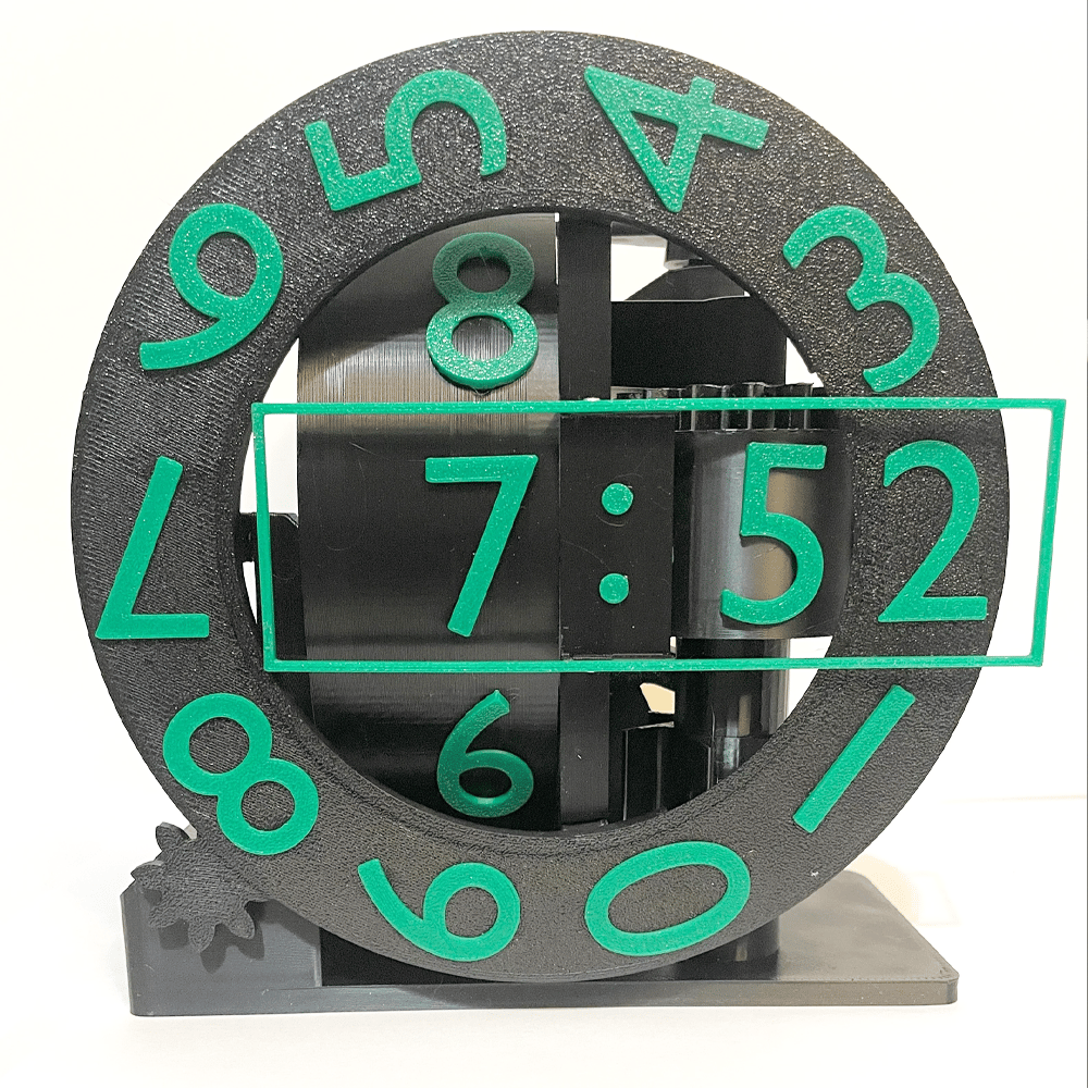🕰️ 3D Printed Three-Axis Electric Clock: The Perfect Fusion of Precise Timekeeping and Artistic Aesthetics ✨