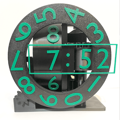 🕰️ 3D Printed Three-Axis Electric Clock: The Perfect Fusion of Precise Timekeeping and Artistic Aesthetics ✨