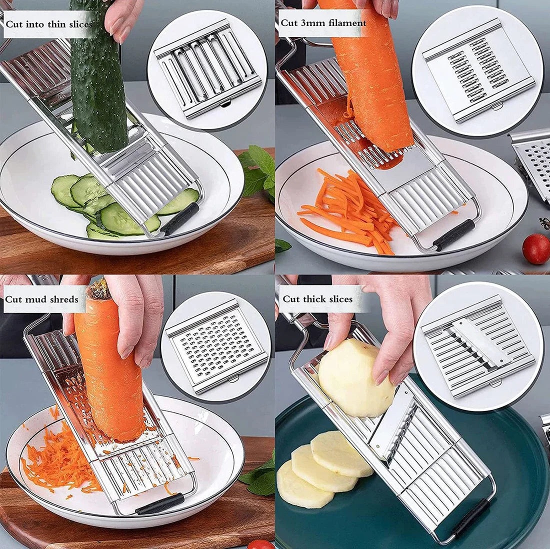 🎁2024 Hot Sale🎁47% OFF💖Multi-Purpose Vegetable Slicer Cuts Set 🎁2024 Hot Sale🎁47% OFF💖Multi-Purpose Vegetable Slicer Cuts Set