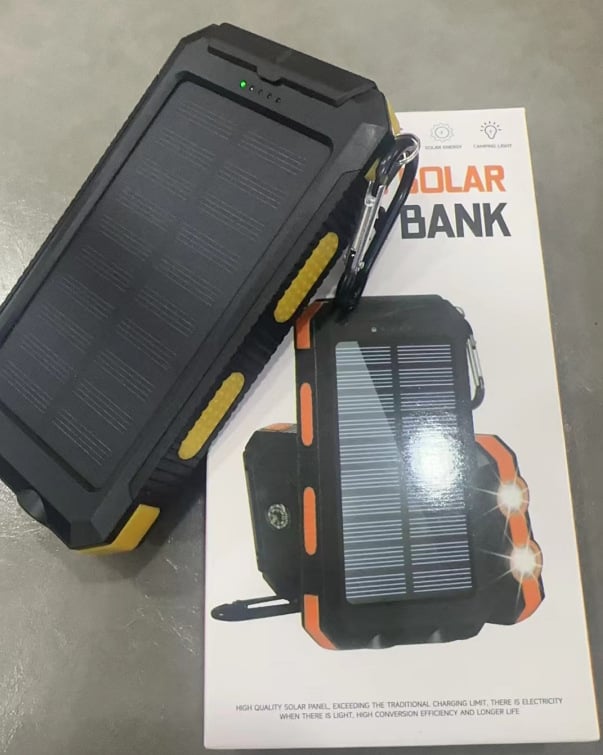 🔥2025 Hot Sale🎁-Waterproof Solar Power Bank