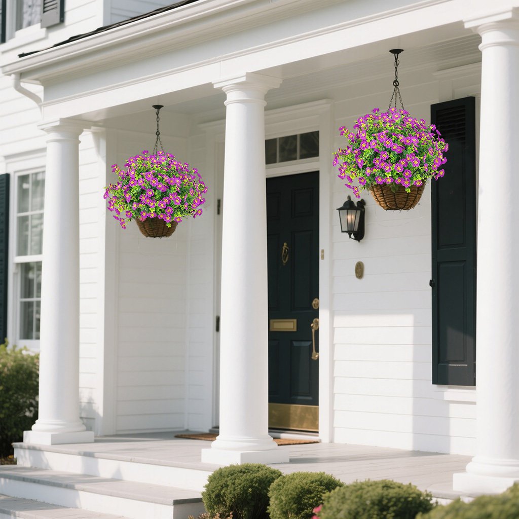 🎉Mother's Day Sale 49% OFF🌼UV Resistant Lifelike Artificial Daisies (Hanging Flowers Basket)