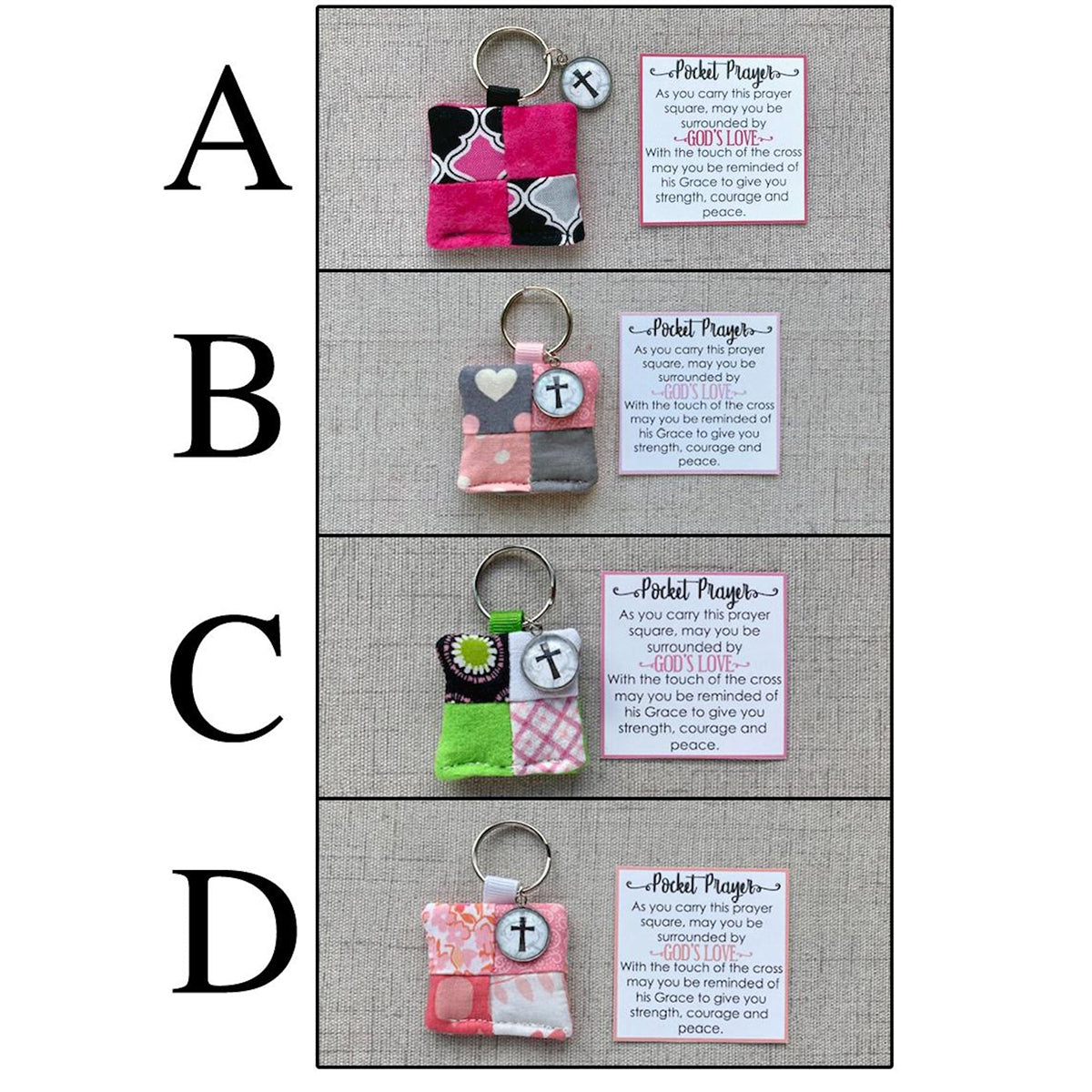 ✝️Prayer Square Keychain