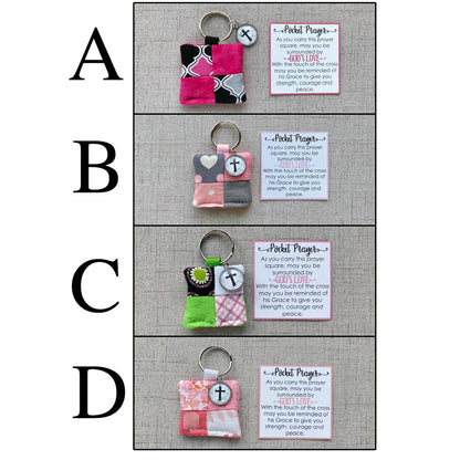 ✝️Prayer Square Keychain